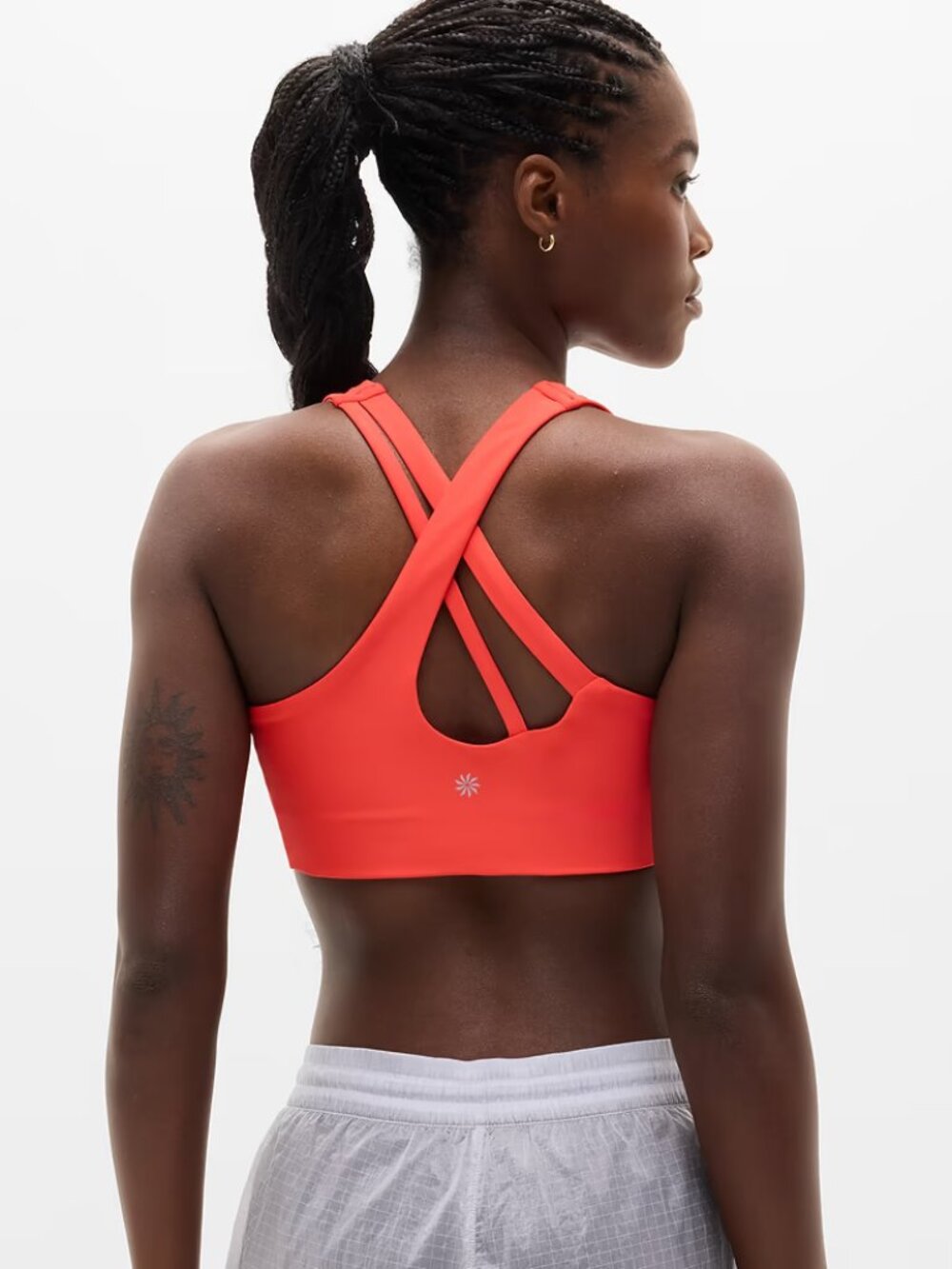 New Athleta S Circuit Train Sports Bra Small D-DD Siren Red